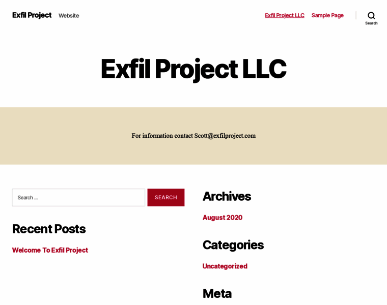 Exfilproject.com thumbnail