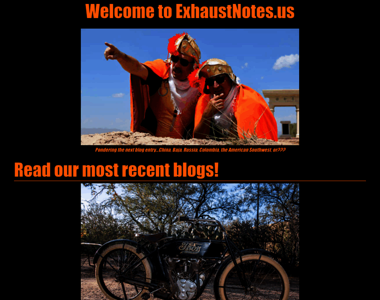 Exhaustnotes.us thumbnail