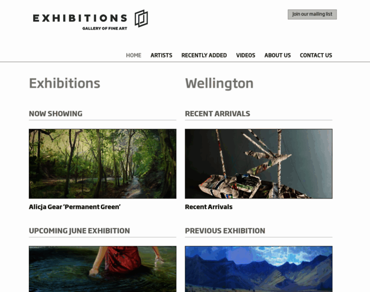 Exhibitionsgallery.co.nz thumbnail