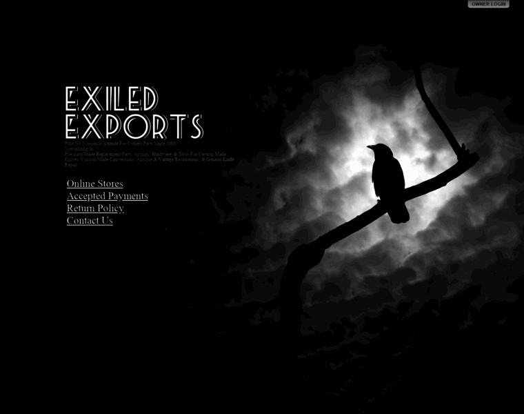 Exiledexports.com thumbnail