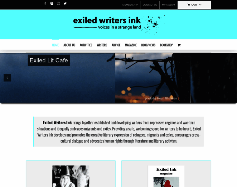 Exiledwriters.co.uk thumbnail