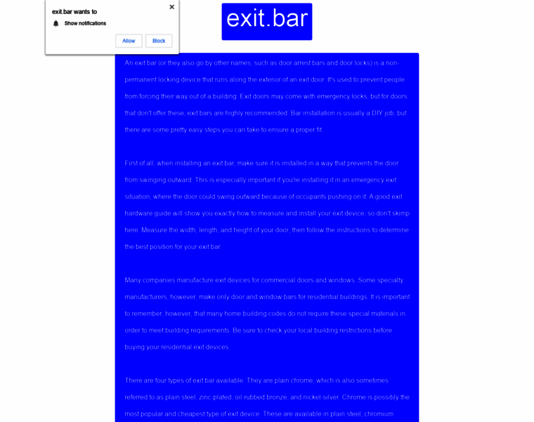Exit.bar thumbnail