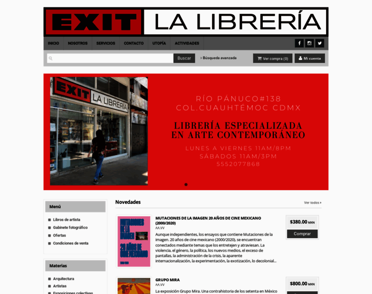 Exitlalibreria.com thumbnail