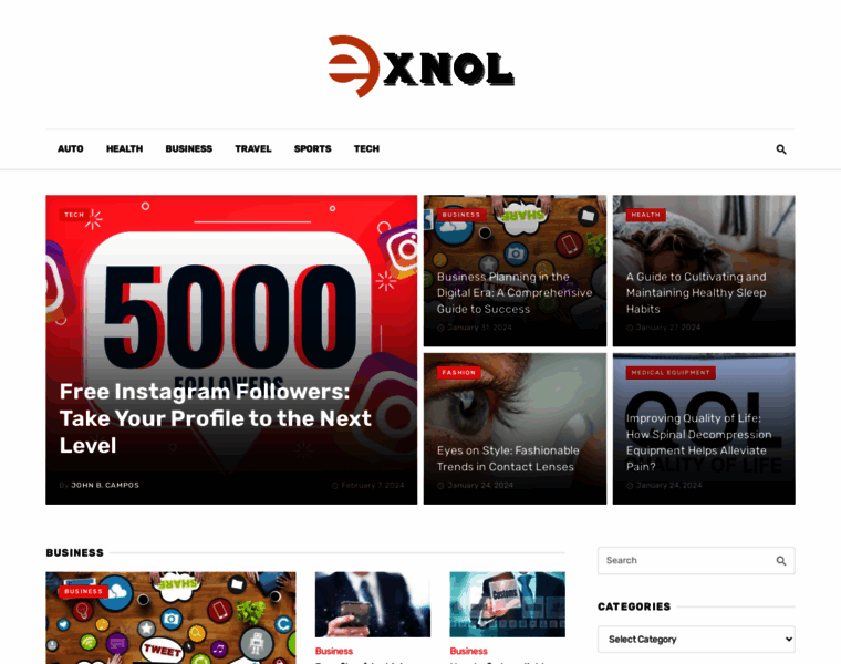 Exnol.com thumbnail