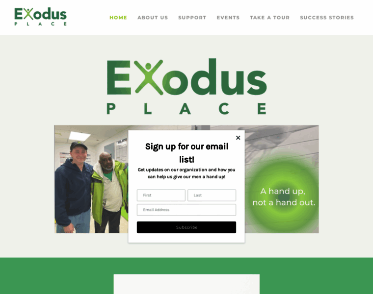 Exodusplace.org thumbnail
