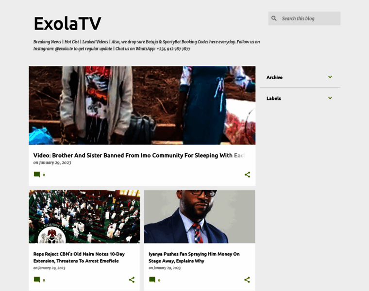 Exola.net.ng thumbnail