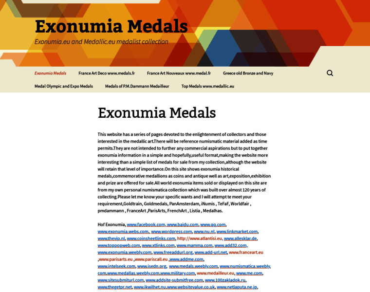 Exonumia.eu thumbnail