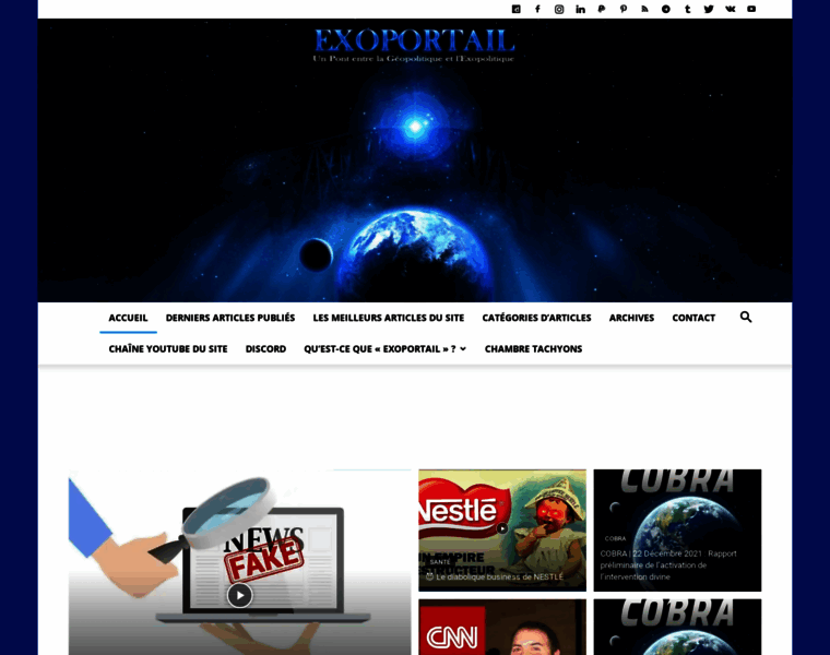 Exoportail.com thumbnail