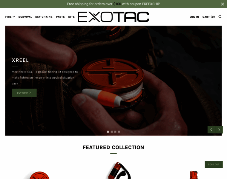 Exotac.com thumbnail