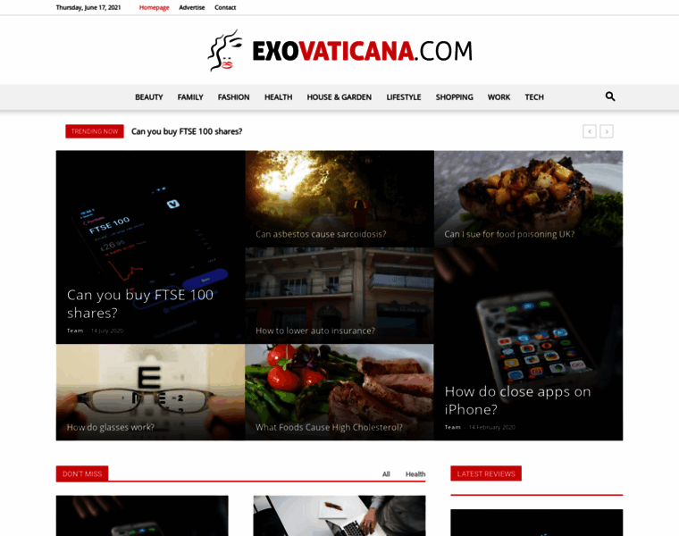 Exovaticana.com thumbnail