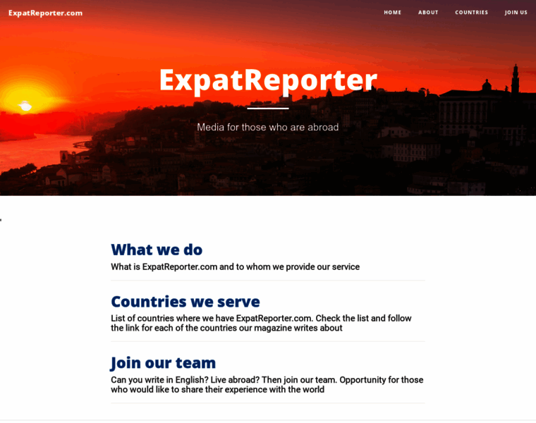 Expatreporter.com thumbnail