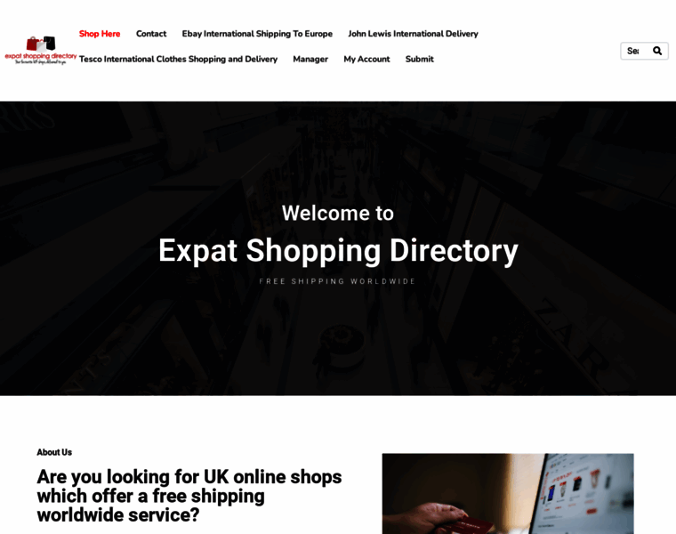 Expatshoppingdirectory.com thumbnail