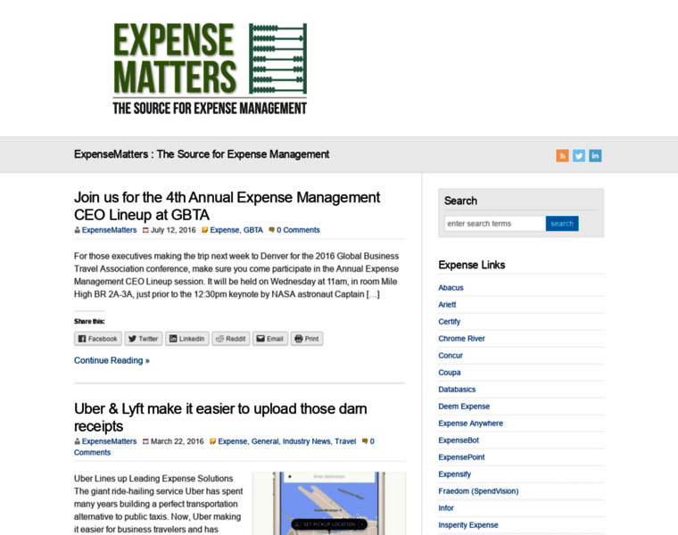 Expensematters.com thumbnail