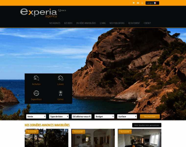 Experia-agency.com thumbnail