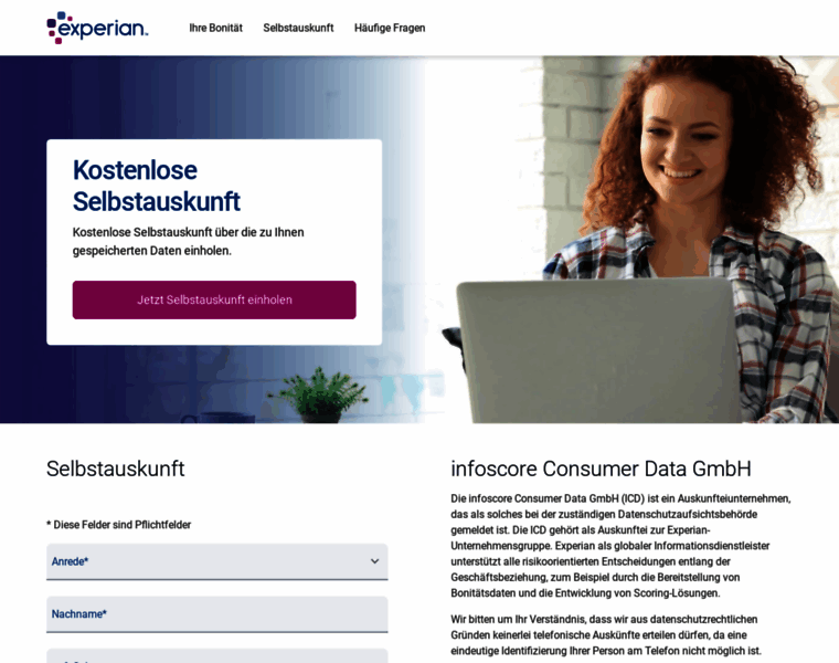 Experian-selbstauskunft.de thumbnail