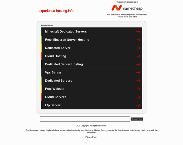 Experience-hosting.info thumbnail Experience-hosting.info thumbnail