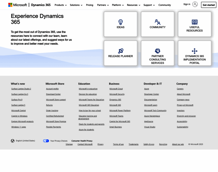 Experience.dynamics.com thumbnail