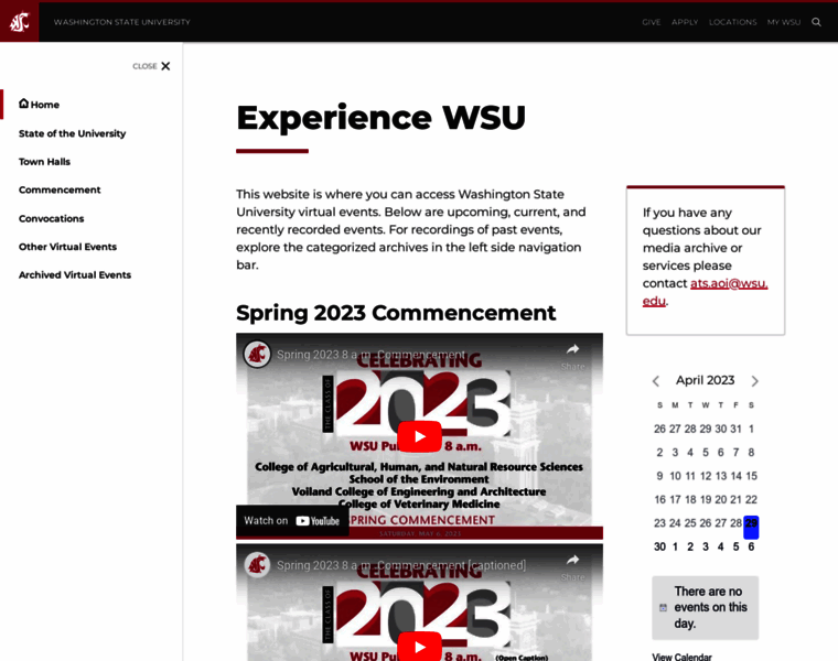 Experience.wsu.edu thumbnail