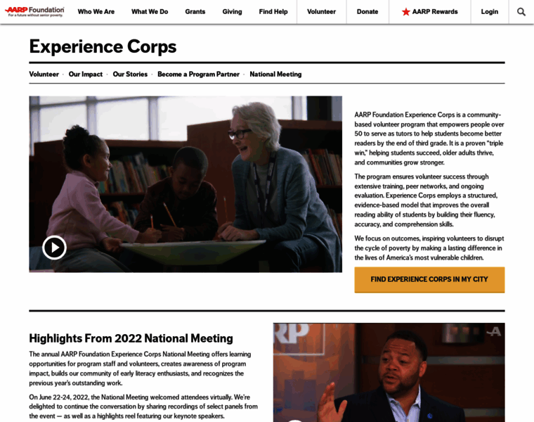 Experiencecorps.org thumbnail