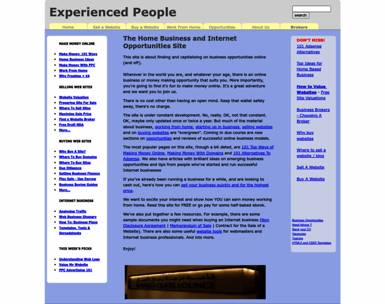 Experienced-people.co.uk thumbnail