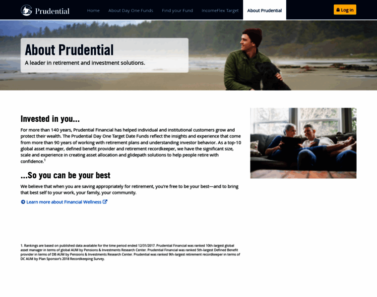 Experiencedayonefunds.prudential.com thumbnail