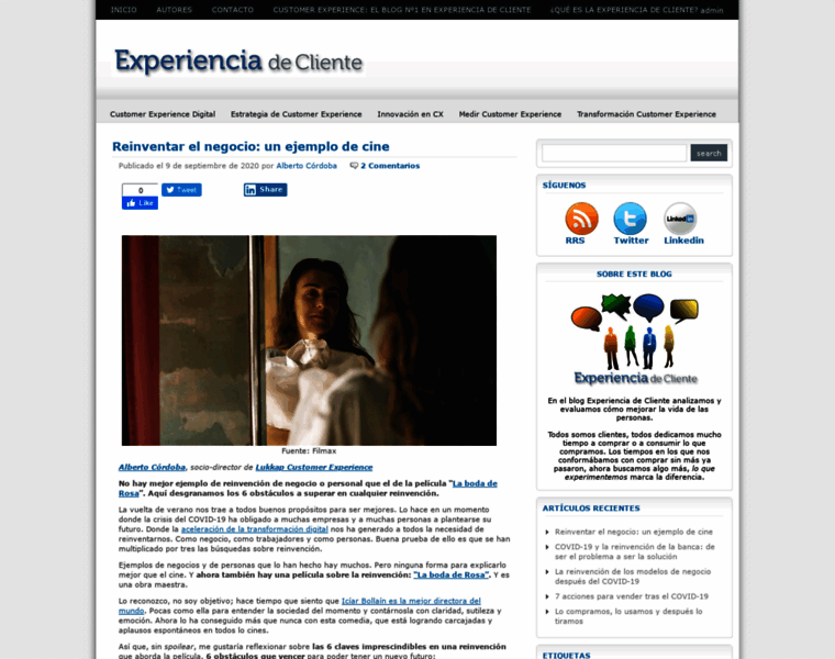 Experienciadecliente.com thumbnail
