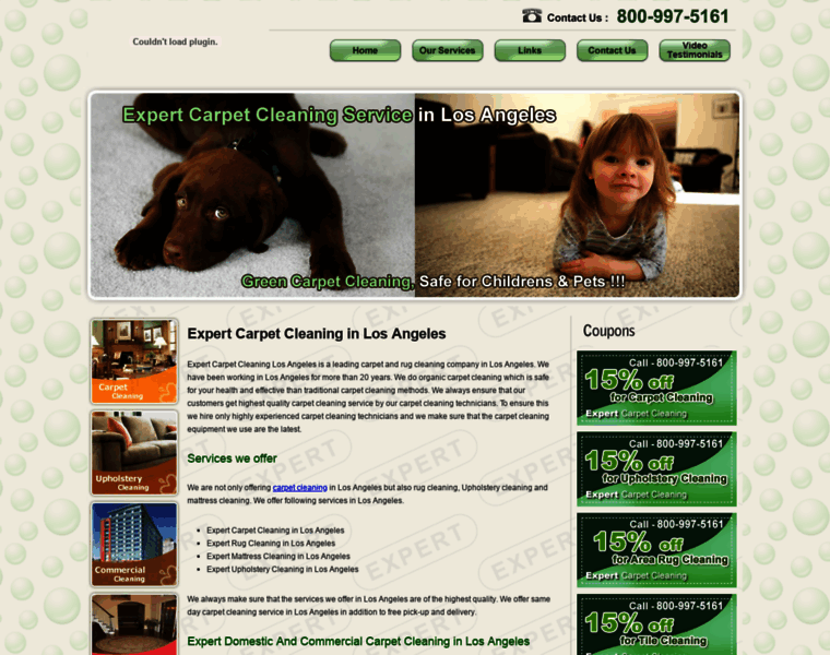 Expert-carpetcleaning.com thumbnail