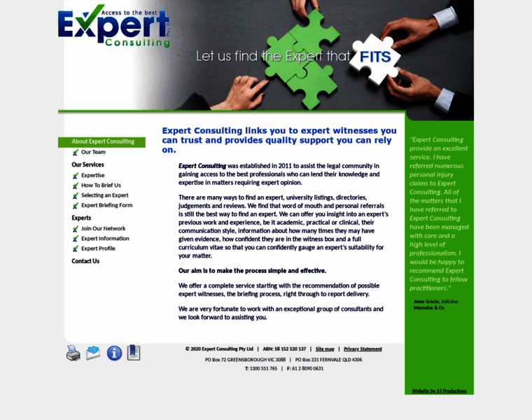 Expertconsulting.com.au thumbnail Expertconsulting.com.au thumbnail