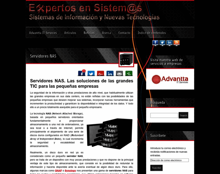 Expertosensistemas.com thumbnail