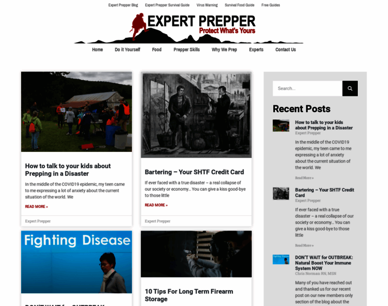 Expertprepper.com thumbnail