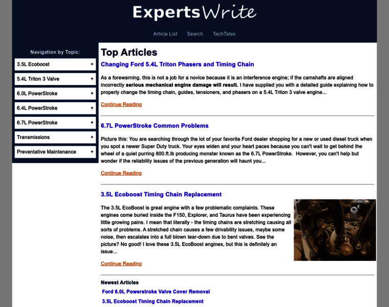 Expertswrite.net thumbnail
