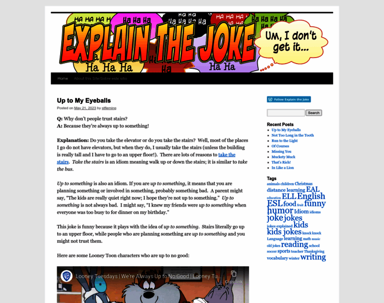 Explainthejoke.com thumbnail