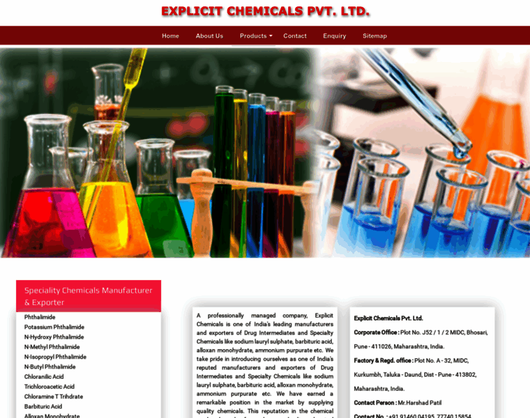 Explicitchemicals.com thumbnail