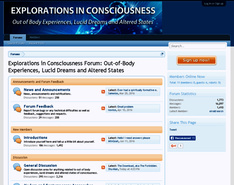 Explorations-in-consciousness.com thumbnail