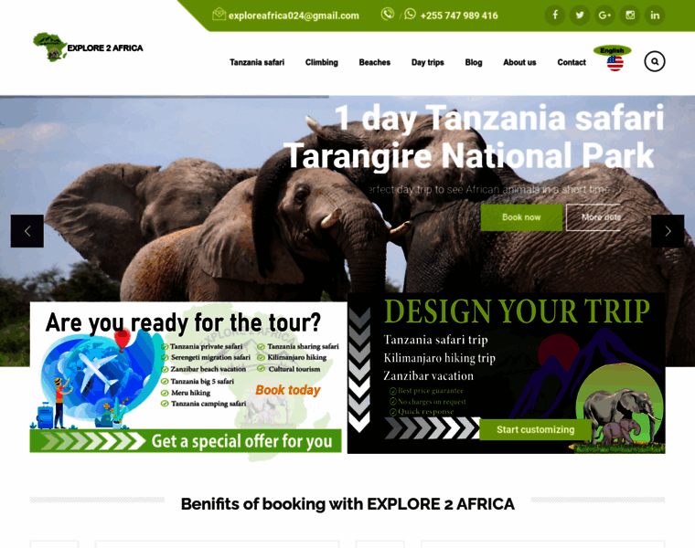 Explore2africa.com thumbnail