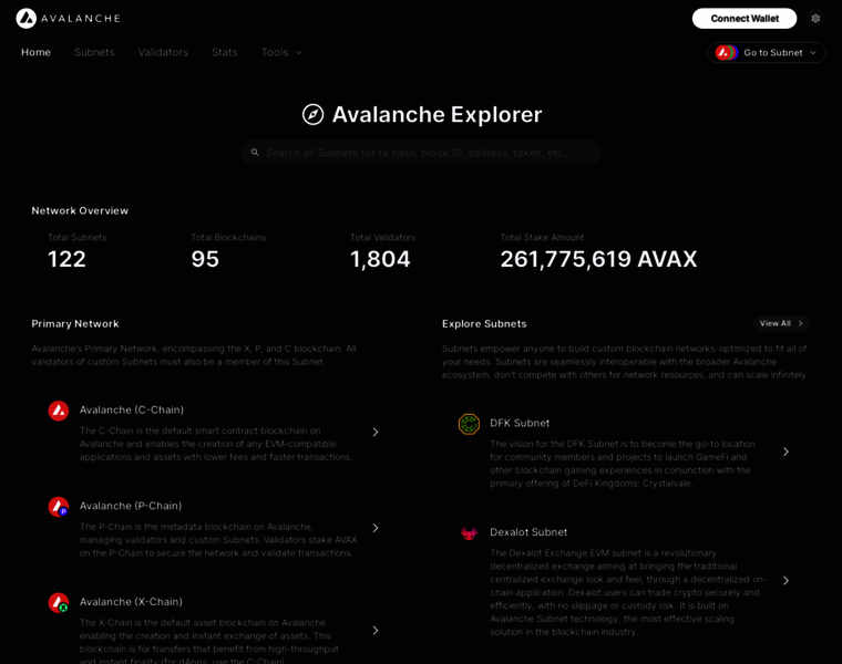 Explorer-xp.avax-test.network thumbnail