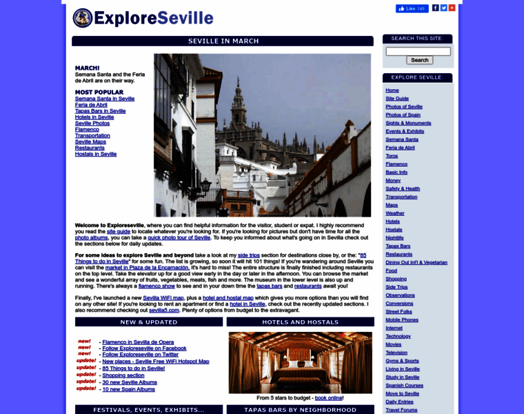 Exploreseville.com thumbnail