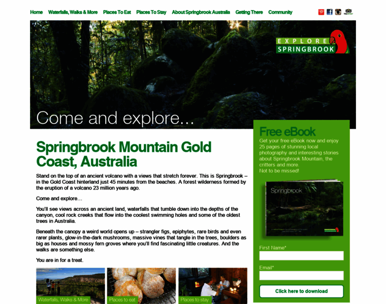 Explorespringbrook.com thumbnail