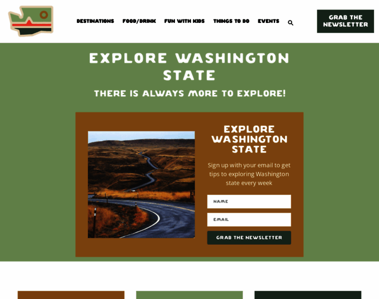 Explorewashingtonstate.com thumbnail