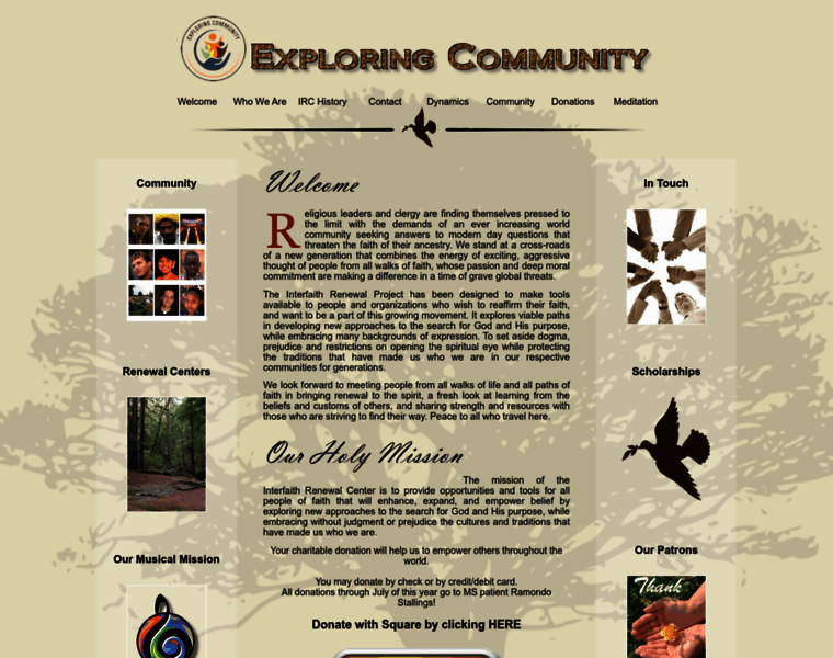 Exploringcommunity.org thumbnail
