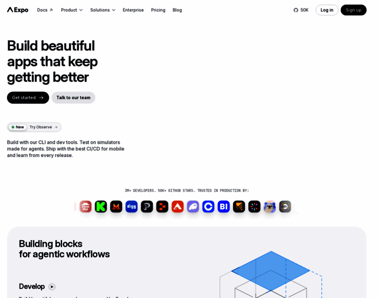 expo.io at WI. Expo — Build Native Apps with React
