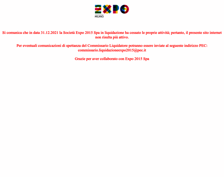 Expo2015.org thumbnail