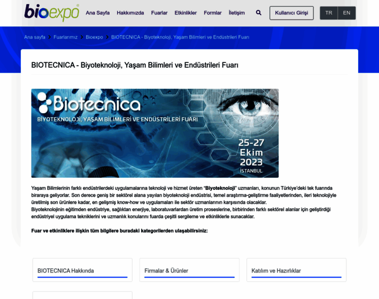 Expobiotecnica.com thumbnail
