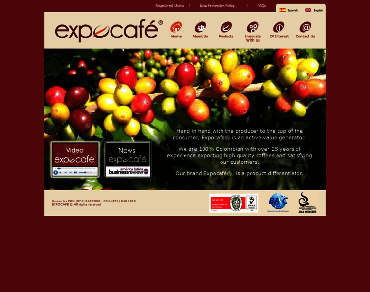 Expocafe.com thumbnail