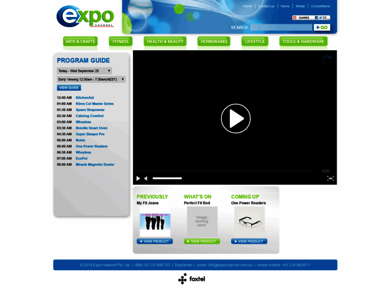 Expochannel.com.au thumbnail