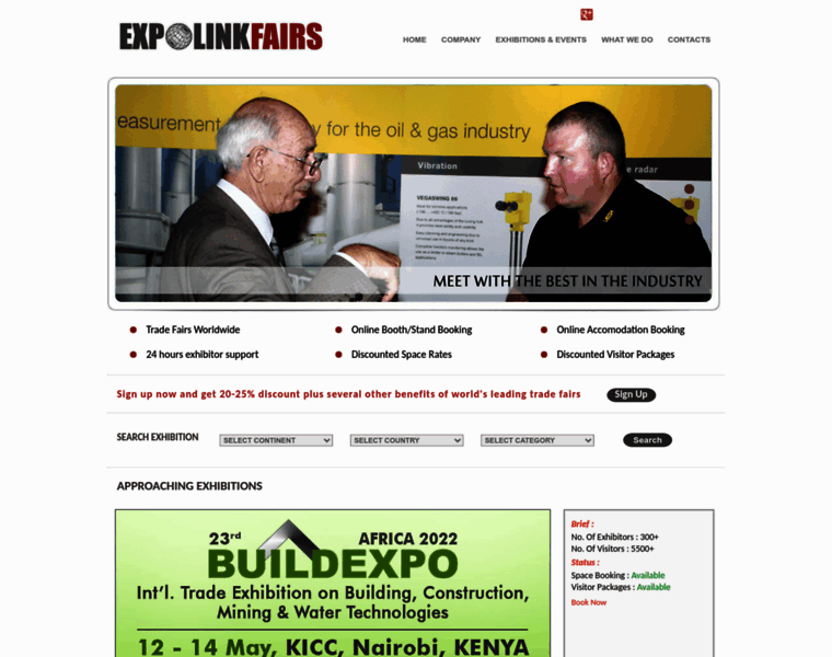 Expolinkfairs.com thumbnail
