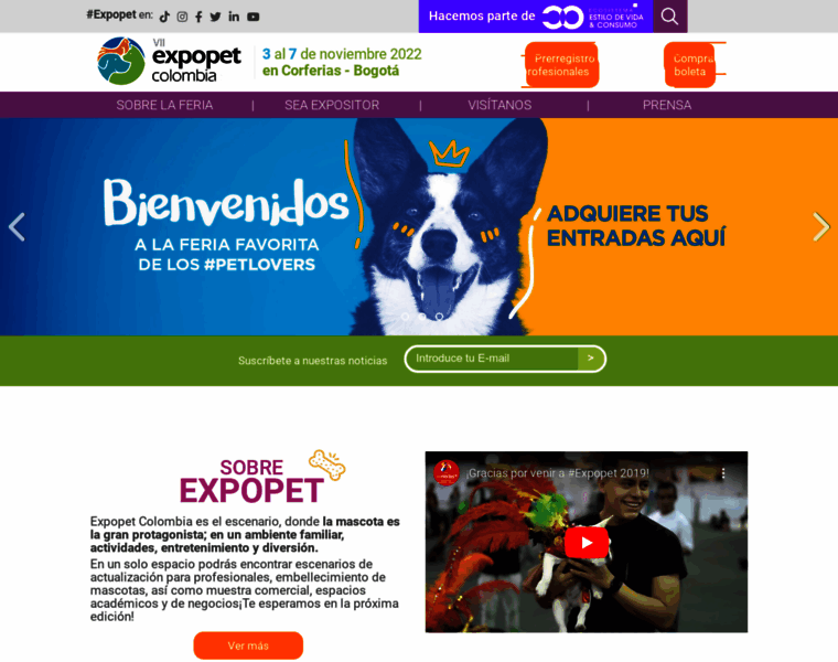 Expopetcolombia.com thumbnail