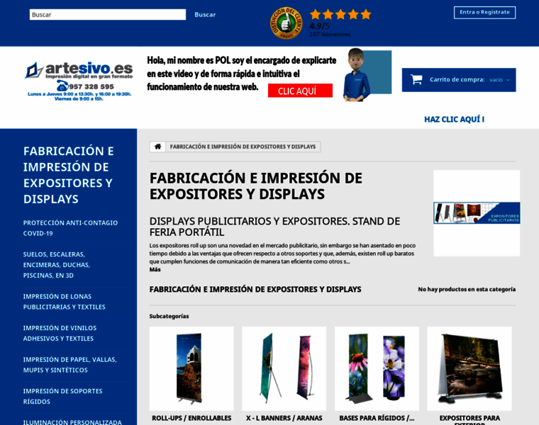 Expositoresydisplays.es thumbnail