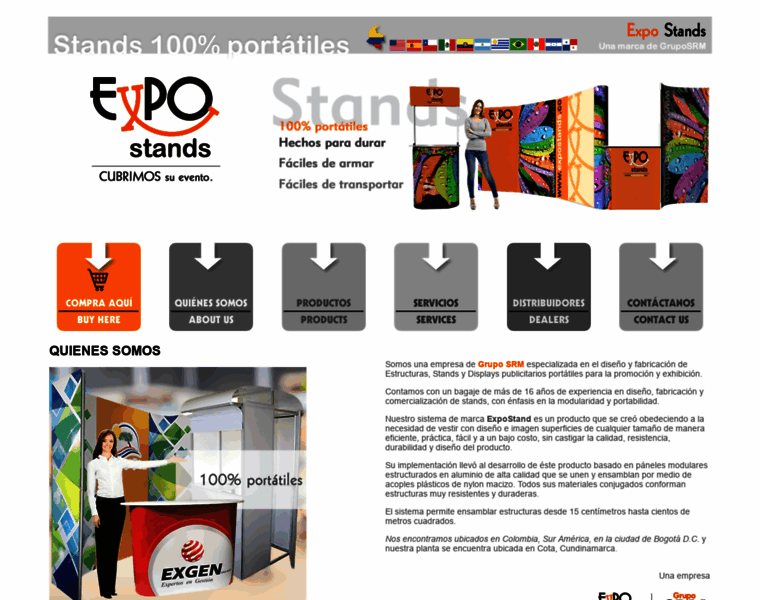 Expostands.co thumbnail