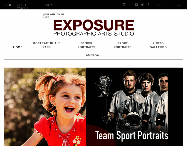 Exposure-sports.com thumbnail